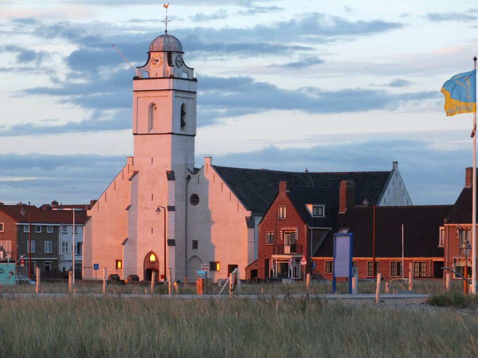 White church holland netherlands