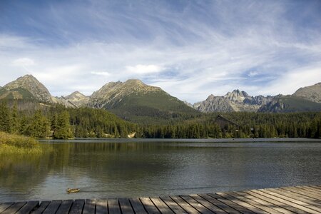 Nature mountains summer photo