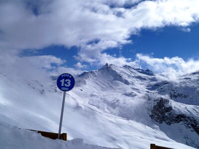 Winter snow resort