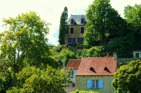 Périgord limeuil castle photo