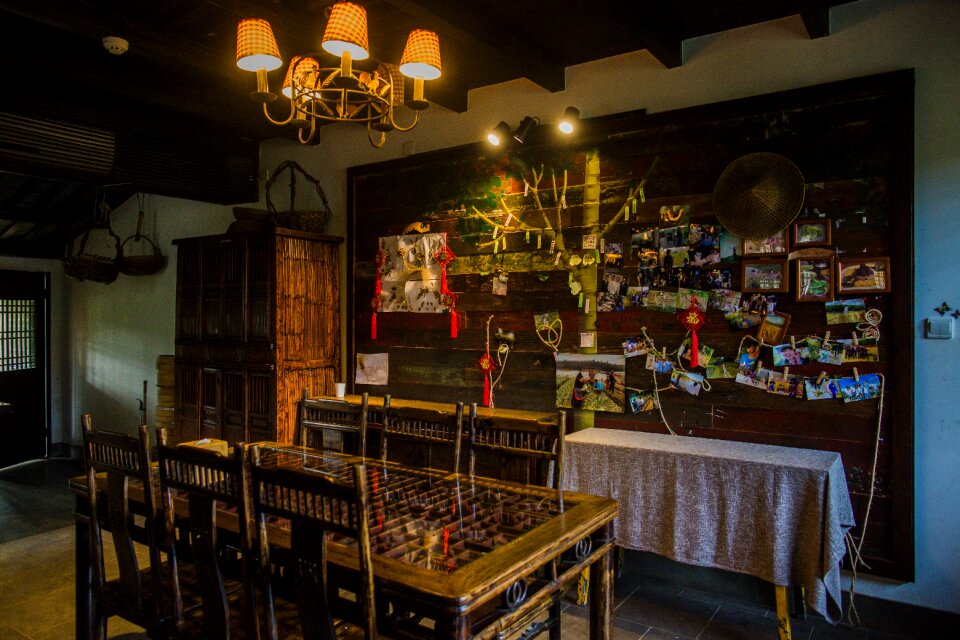 House wooden interior