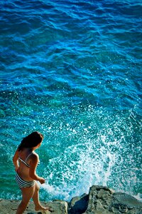 Blue vaaciones girl