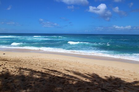 Sand vacation blue