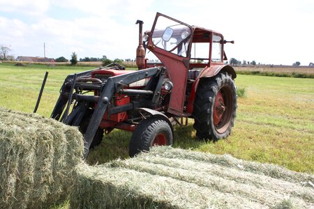 Harvest machine agriculture photo