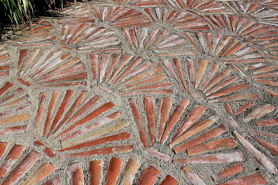Slabs colorful decoration