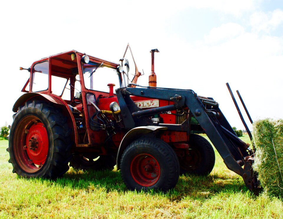 Harvest machine lantbru