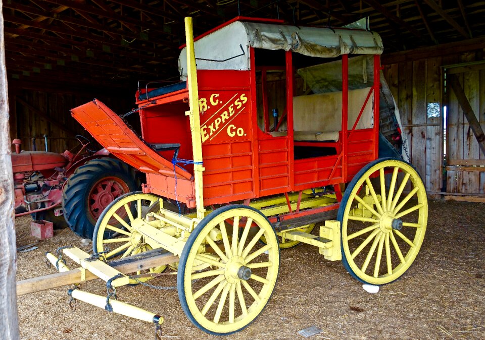 Western carriage vintage