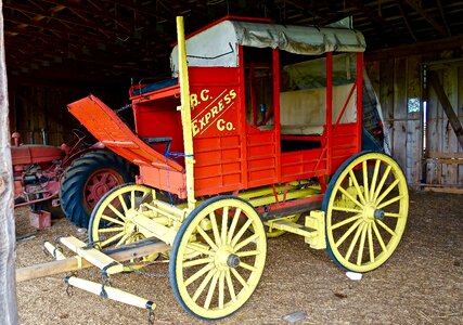 Western carriage vintage