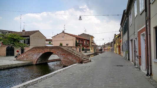 Comacchio channel italy