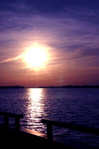Sunset fall nature