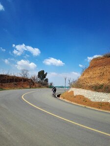Road way hill