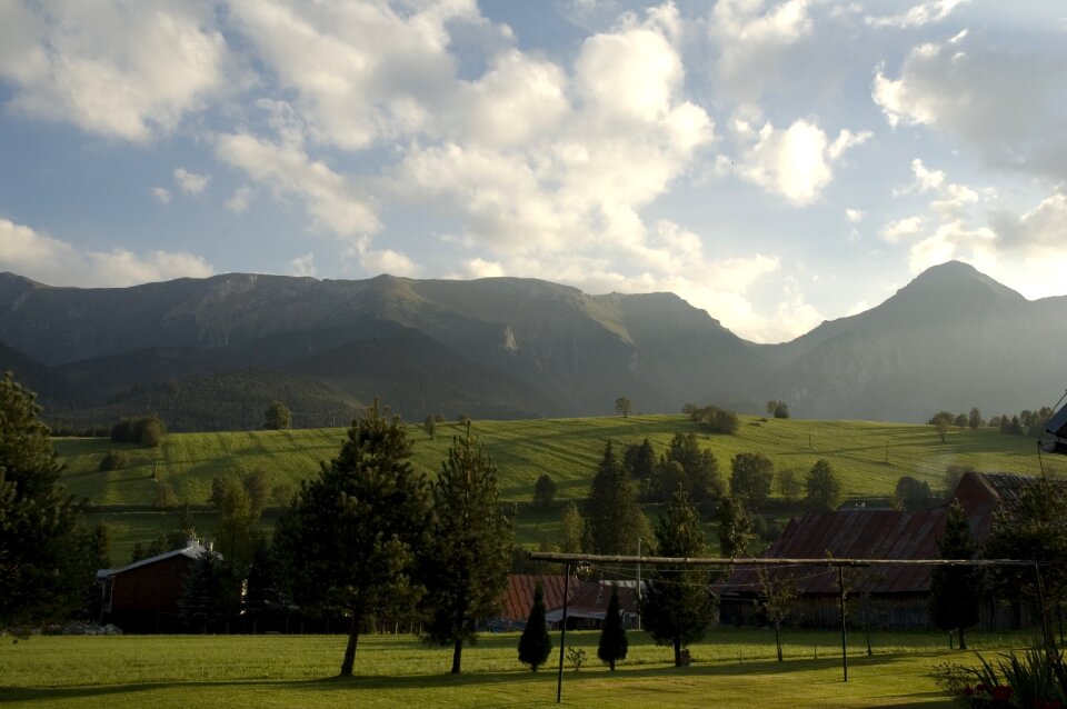 High tatras countryside summer