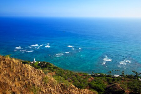 Lighthouse hawaii beach photo