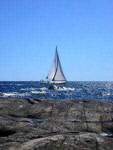 Water boat sea photo