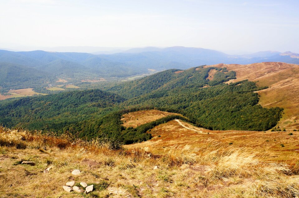 Mountains landscape autumn