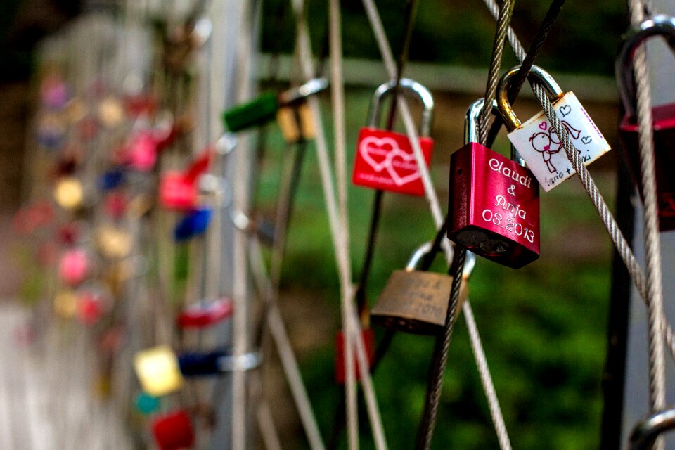 Valentine's day castle bridge