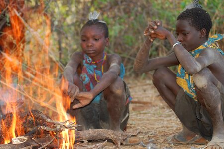 Fireplace children locals