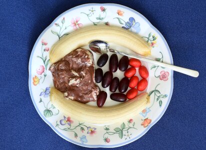 Creamy sweet pudding