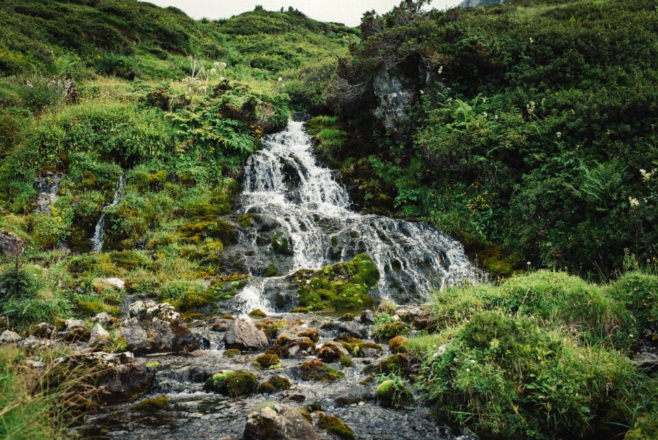 Landscape mountain green photo