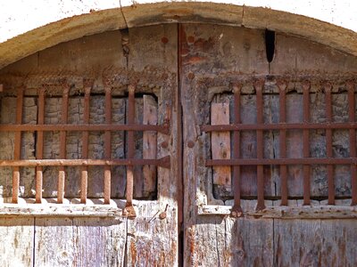 Bars old worn
