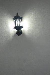 Lantern cfl bulb night photo