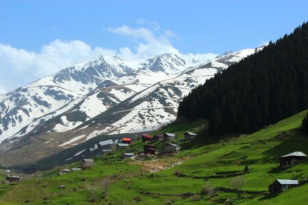 Erzurum taurus mountains landscape