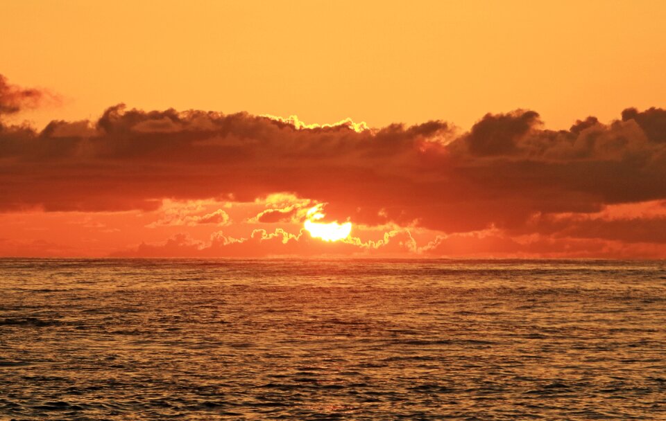 Ocean hawaii beach sea photo