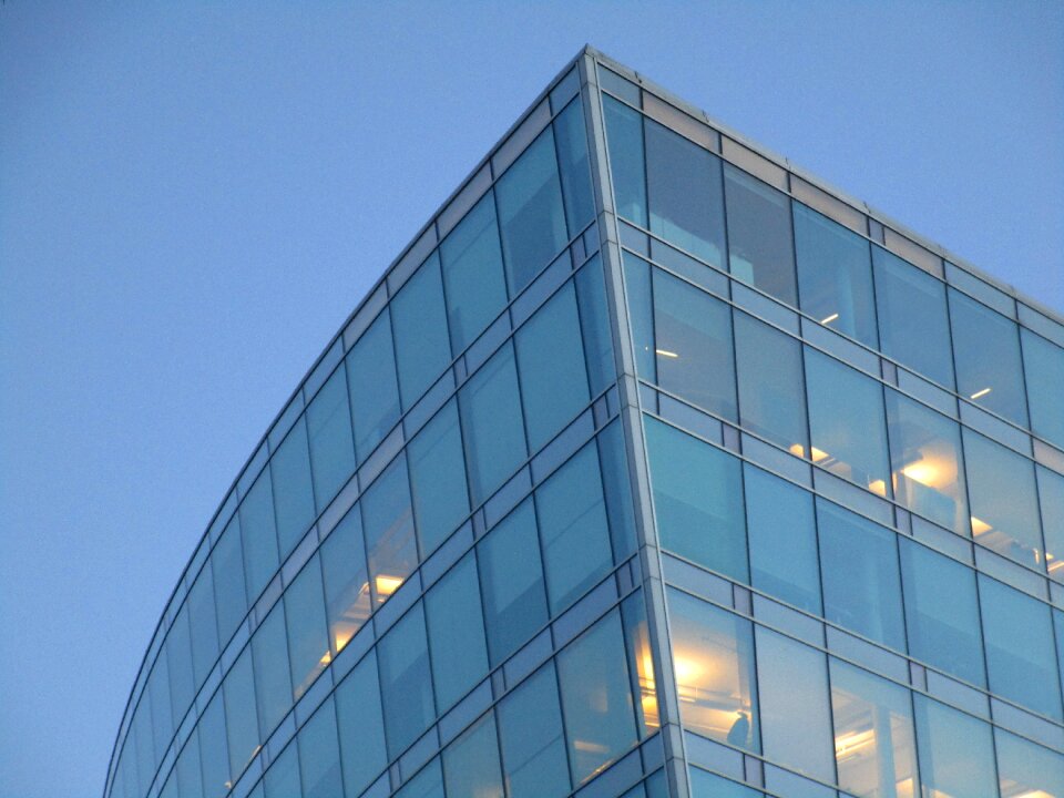 Clear silhouettes blue