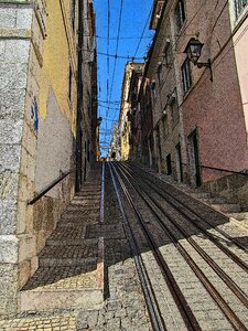 Portugal bridge stroll photo