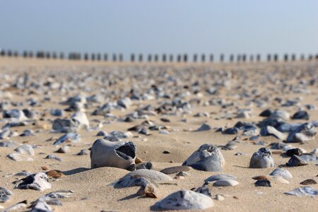 Sand stones horizon