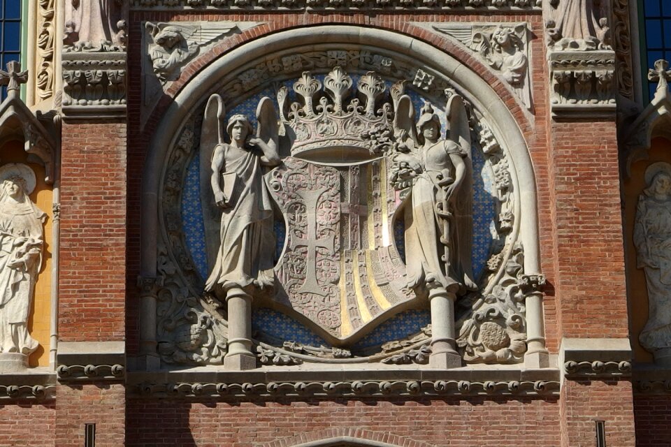 Coat of arms hospital barcelona