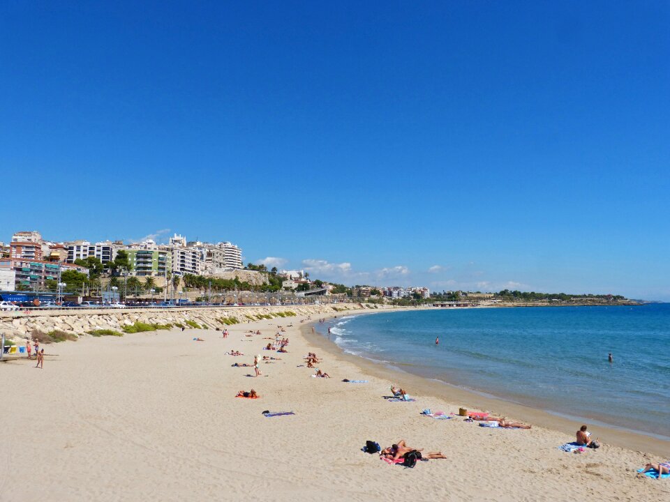 Tarragona skyline platja the miracle