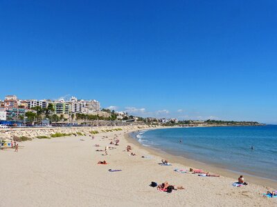 Tarragona skyline platja the miracle photo