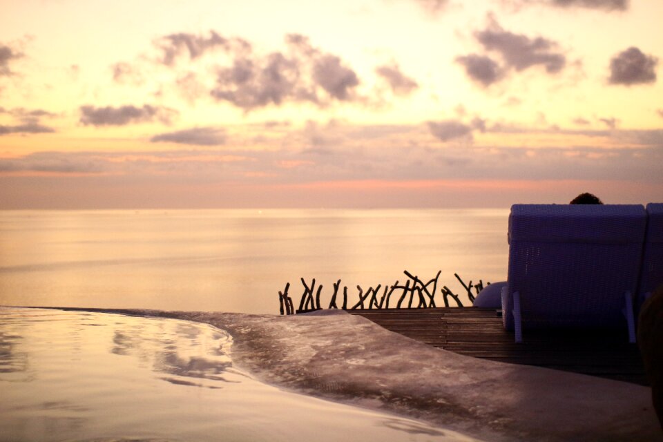 Sea break horizon