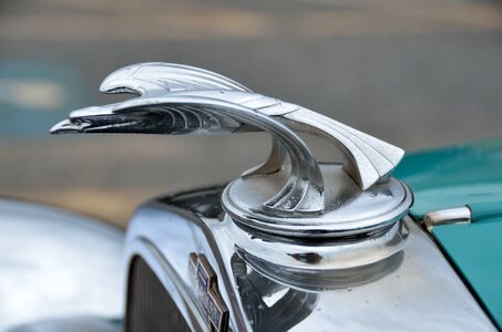 Automobile retro chrome