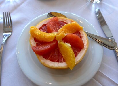 Grapefruit breakfast healthy