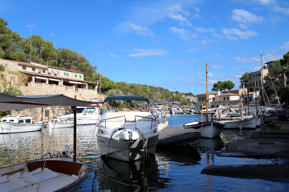 Coast port boats