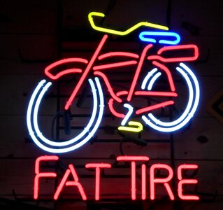 Wheels tires sign