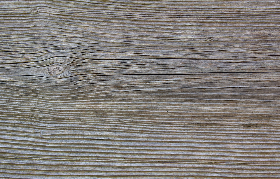 Wooden structure branch knothole