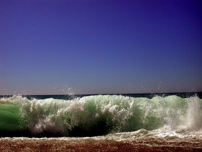 Holiday coast waves photo