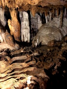 Prehistoric rock formation photo