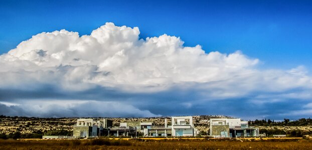 Landscape clouds storm