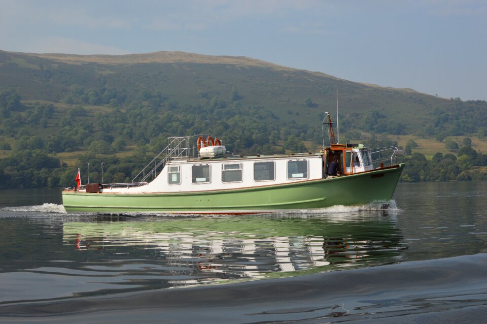 Lake district boat