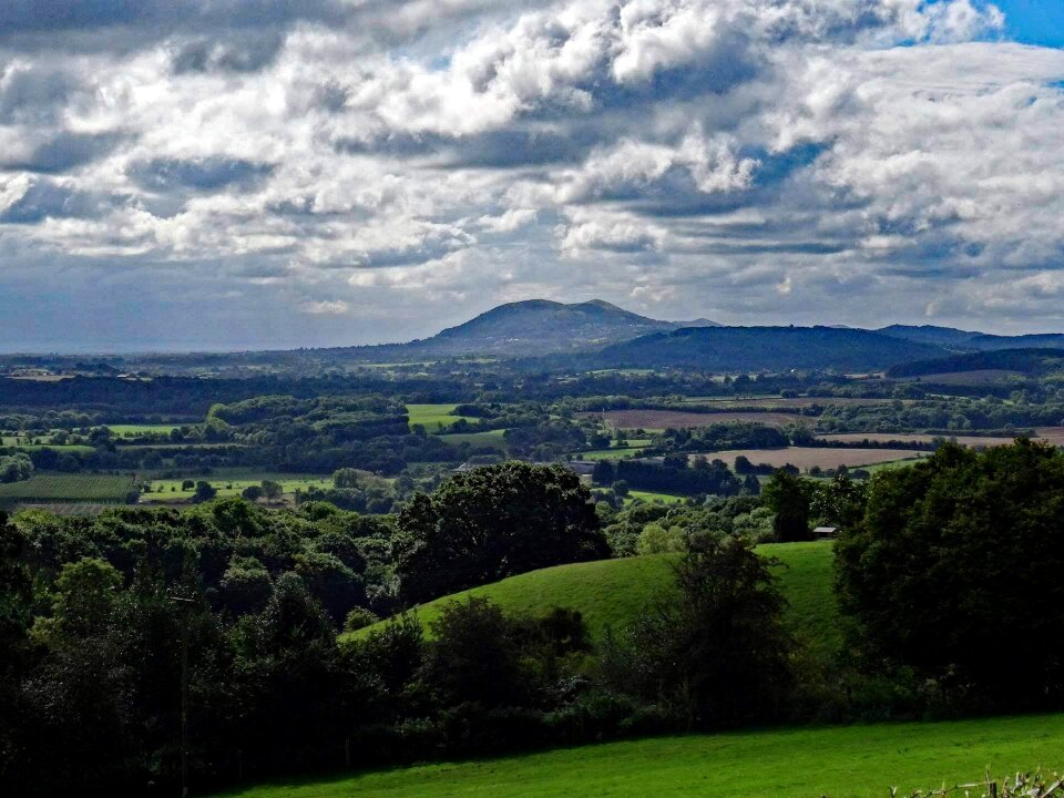 Landscape dramatic sky