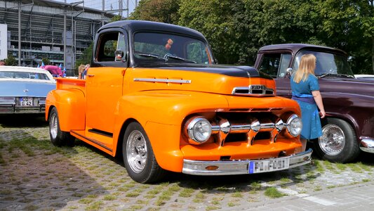 Restored automotive oldtimer