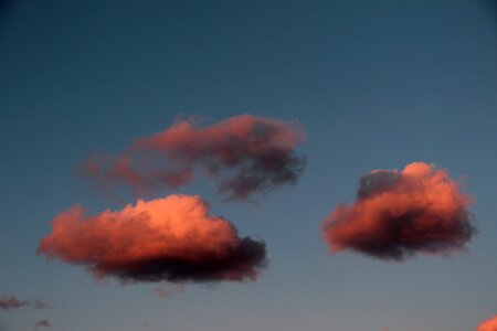 Rosa sunset sky