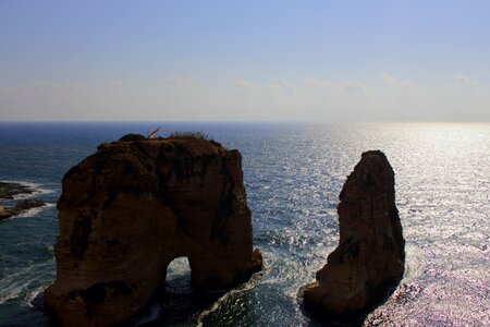 Beirut landscape sea