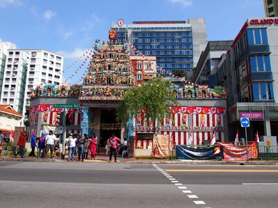 Singapore hindu temple photo