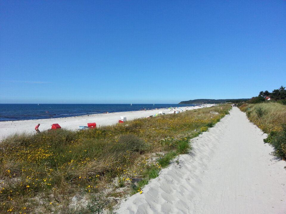 Beach sand vacations