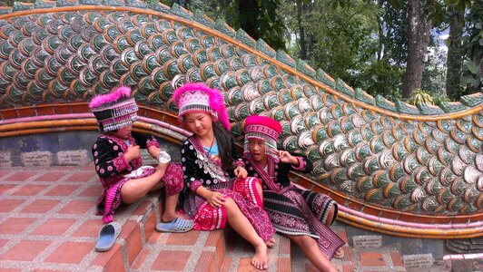 Thai culture people photo